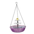 thumbnail image 3 of Fuente colgante para pájaros de exterior, para pájaros con bomba de agua solar para patio y exteriores., 3 of 8