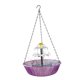 thumbnail image 4 of Baño solar para pájaros con fuente, colgante , comedero para colibríes de exterior con para jardín., 4 of 8