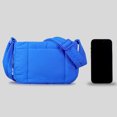 thumbnail image 2 of Bolso Nailon Elegante Hobo para Mujer Compras Acolchado Color Sólido Con Correa Ajustable, 2 of 9