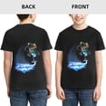thumbnail image 3 of Game Horror Luigi's Mansion Teen T Shirts Unisex Crewneck Short Sleeve T-Shirt Tees Top For Boys Girls Youth Kids Medium, 3 of 7