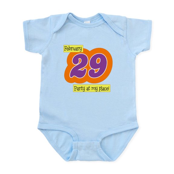 CafePress - Party At My Place Infant Bodysuit - Baby Light Bodysuit, Size Newborn - 24 Months