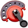 thumbnail image 1 of 4-12mm Diamond Core Drill Bit For Tile Glass Hole Saw Core Drill Bit With Vacuum, 1 of 5