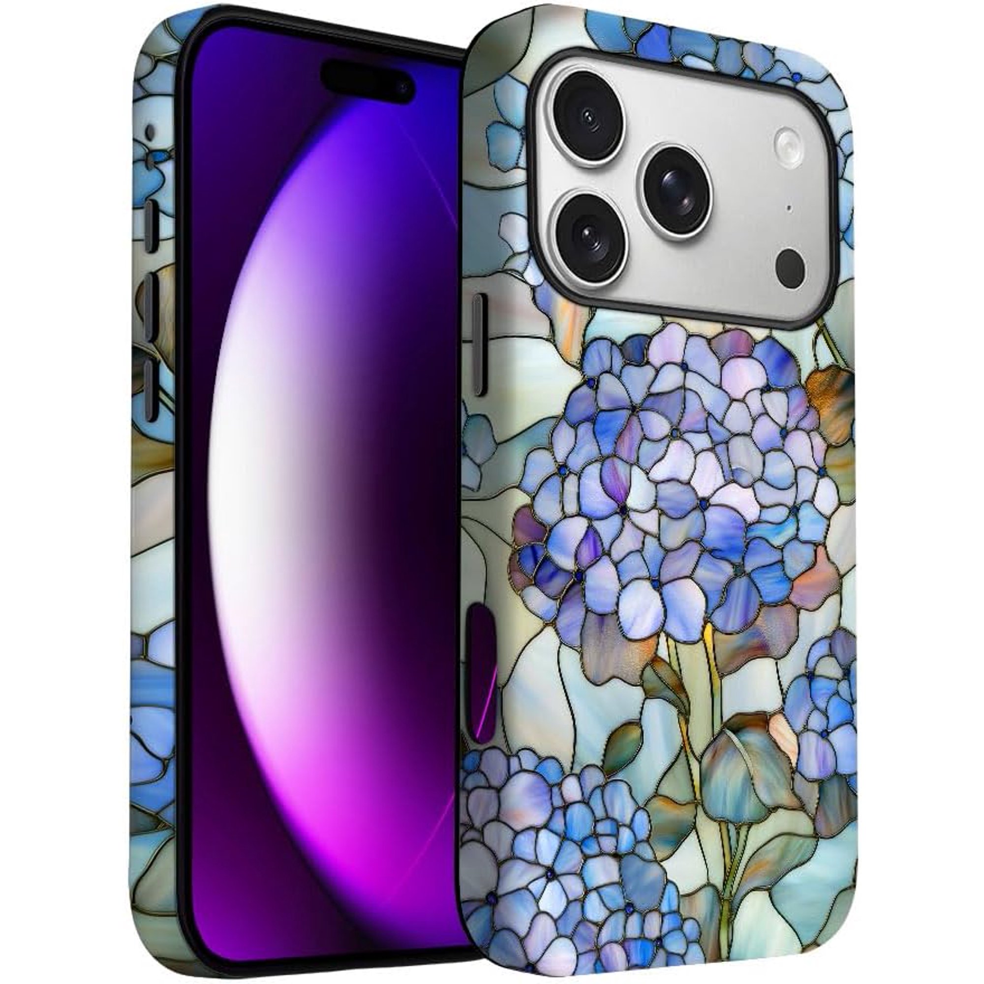 Case for iPhone 17 Pro Case | Hydrangea Macrophylla | Slim Drop Protection Design