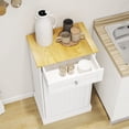 thumbnail image 5 of Miekor Furniture One Drawers and One-Compartment Tilt-Out Trash Cabinet Kitchen Trash Cabinet-White B5A9333, 5 of 9