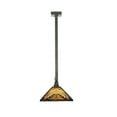 thumbnail image 7 of Meyda Tiffany 108910 Mission 3 Light 63" Wide Linear Pendant - Brass, 7 of 7