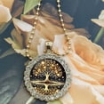 thumbnail image 6 of Stylish New Arrival Tree of Life Design Alloy Round Keychain Anniversary Gift Accessory, 6 of 6