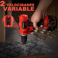 thumbnail image 3 of aladro Atornillador 5816-1 Teeno Estuche Con Batería 3,000 mAh 1x21v Color Rojo Potencia 55.5 W, 3 of 5