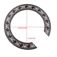 thumbnail image 3 of Sonducket Pegatina con incrustaciones de roseta para guitarras, calcomanía con orificio de sonido para principiantes populares, piezas reemplazadas Accesorios para instrumentos musicales Sonducket OD031727-01, 3 of 6