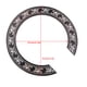thumbnail image 4 of Sonducket Pegatina con incrustaciones de roseta, accesorios, piezas reemplazadas portátiles ligeras, suministros de soporte para instrumentos, guitarras Accesorios para instrumentos musicales Sonducket OD031727-01, 4 of 6