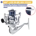 thumbnail image 5 of SAMOLLA Fishing Reel Spinning Reels 1000-7000 6+1BB 5.2:1 Max Drag 12KG Far Throw Shallow Spool Saltwater Water-Proof Reels, 5 of 18