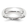 thumbnail image 3 of Platinum 6mm Comfort-Fit Wedding Band Ring Size 4.5, 3 of 6