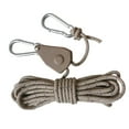 thumbnail image 1 of Yimiti 4mm 2.5M Pulley Windproof Rope Camping Canopy Tent Rope Lamp Adjustable Lanyard,C, 1 of 6
