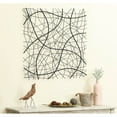 thumbnail image 4 of Large Black Abstract Square Metal Wall Decor, 4 of 5