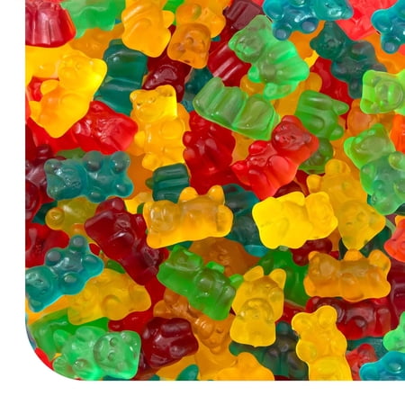 Gummi Bears - 2 Pound Pack - Gummy Candy - Assorted Fruit Flavors - Chewy Candy