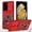 Red, variant on For Samsung Galaxy S21 Ultra 5G Armor PC + TPU Camera Shield Phone Case For Samsung Galaxy S21 Ultra 5G