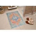 thumbnail image 6 of Floor Rugs, Large Rug, Easy To Clean Rugs, Saloon Rug, Medallion Rugs, Gift For Him Rugs, Orange Rugs, Vintage Style Rugs, Modern Rugs, 1.7'x2.3' - 50x70 cm, 6 of 9