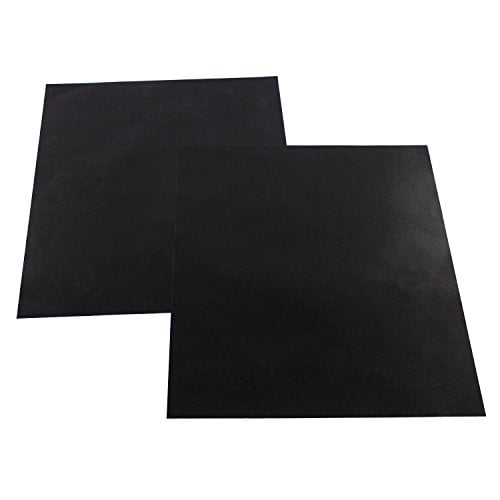 2 X Large Oven Liner - BPA & PFOA Free Teflon Non-Stick Oven Liners or Pan Liners-17x25 2 PCS + STOVE TOP LINER - Heavy Duty Use for Electric, Gas, Microwave, and Toaster Ovens (2,