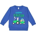 thumbnail image 2 of Inktastic Happy Easter Bunny and Tractor Toddler Sweatshirt, 2 of 4