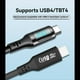 thumbnail image 1 of Cable de Datos USB4 40Gbps PD240W USB C A USB C Cable USB-C A Tipo C Cable de Datos para Pantalla Digital, 1 of 5