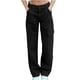 thumbnail image 1 of Pantalones deportivos de cintura baja elásticos con cordón y diseño de moda de estilo urbano para mujer Fridja  alkflakhf35558, 1 of 7