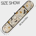 thumbnail image 3 of Yayeee Double Oven Mitt Kitchen Heat Resistant Baking 35" x7" Quilted Glove, Halloween Cute Ghosts, 3 of 6