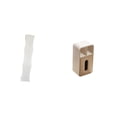 thumbnail image 1 of Pantalla para lámpara de pie de salón y funda multiusos rectangular para caja de pañuelos, ideal para la oficina y como soporte para mando a distancia, 1 of 8