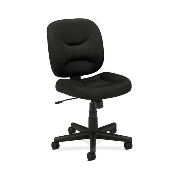 basyx VL210 Series Mesh Low-Back Task Office Chair, Black