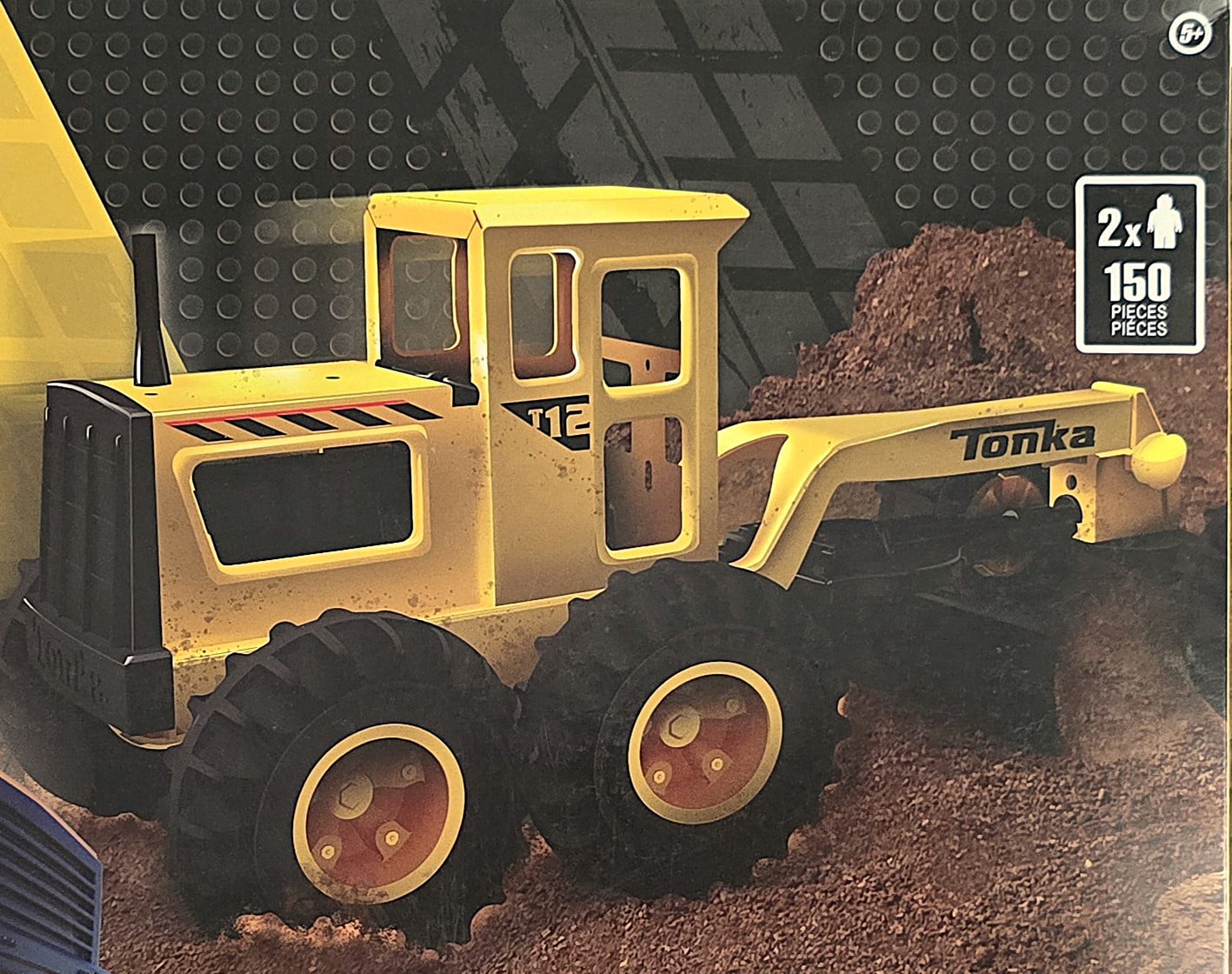 Tonka Tough Grader Construction Set 150 Pieces - Walmart.com