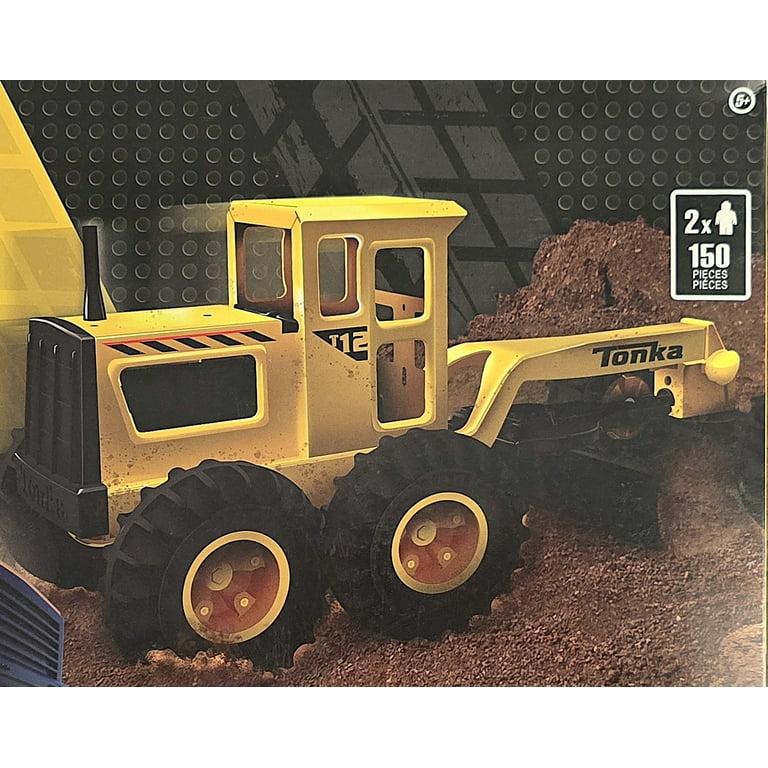 Tonka Tough Grader Construction Set 150 Pieces - Walmart.com