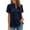 #3-Navy, variant on Patlollav Womens Crewneck Short Sleeve Tie-Dye Print Pattern Casual Tops Print Shirts