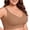 08-Brown, variant on Daystry Plus Size Everyday Bras for Women Full Coverage Soft Sleep Wirefree Bras New Upgrade