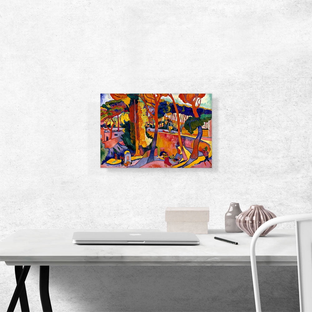 ARTCANVAS Turning Road 1905 Canvas Art Print by Andre Derain