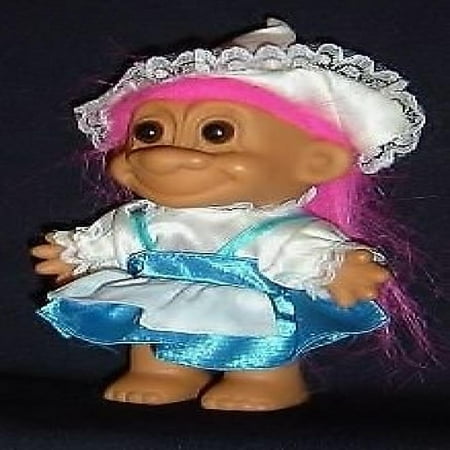 My Lucky Troll from HOLLAND (Pink Hair) by Russ Berrie