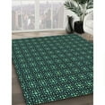 thumbnail image 3 of Ahgly Company Machine Washable Indoor Rectangle Transitional Dark SlateGray or Dark SlateGrey Green Area Rugs, 8' x 12', 3 of 7