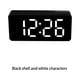 thumbnail image 4 of Reloj Despertador Digital LED Advancent Control de Voz Negro Termómetro, 4 of 6
