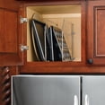 thumbnail image 5 of Rev-A-Shelf 18" Bakeware & Tray Divider for Wall/Base Cabinets, Chrome, 597-18CR-2-1, 5 of 10