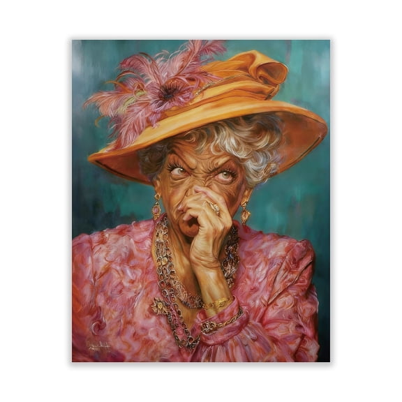 African American Bathroom Wall Art Prints Humorous Funny Black Women Poster Wall Decor Street Art Home Artworks