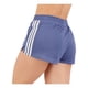 thumbnail image 4 of Short adidas Mujer Pacer 3 Azul Deportivo azul acero XS, 4 of 7