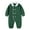 Green, variant on Gubotare Girls Romper Baby Girl Boy Christmas Outfits Button Down Baby Romper Long Sleeve Jumpsuit Xmas Clothes,Green 0-3 Months