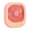 thumbnail image 2 of Clearance Under $5!Yyuenw Neck Fans That Blow Cold Air USB Desktop Fan Rechargeable Convenient Mini Small Folding Circulating Student Dormitory High Wind Power Fan Portable Fan, 2 of 5