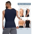 thumbnail image 5 of MANIFIQUE Gynecomastia Compression Shirts for Men - Sleeveless Slimming Undershirts Tummy Control and Body Shaper Tank Top, 5 of 7