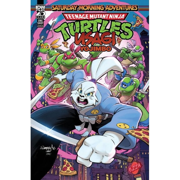 Teenage Mutant Ninja Turtles/Usagi Yojimbo: Saturday Morning Adventures #1C VF ; IDW Comic Book