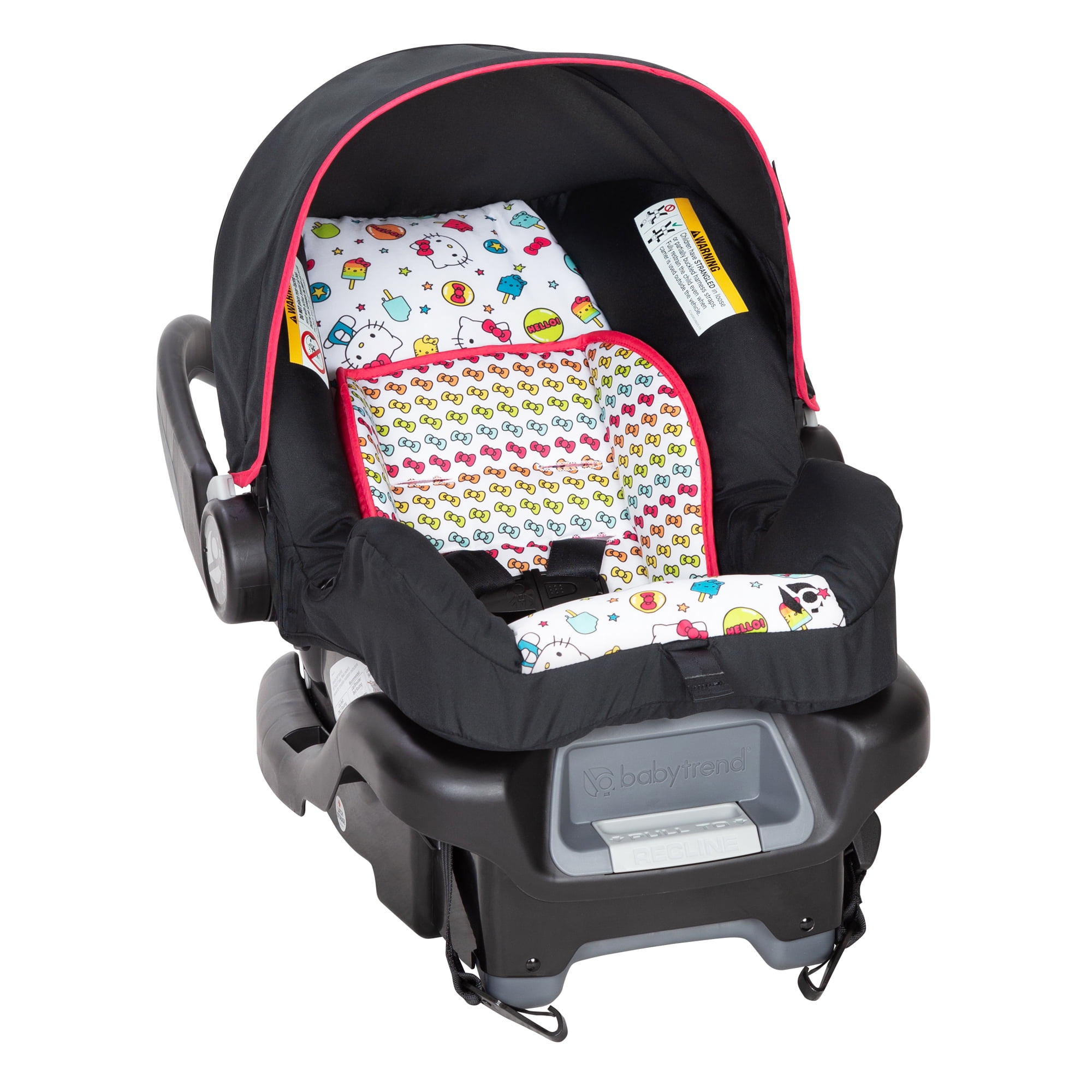 hello kitty stroller and carseat