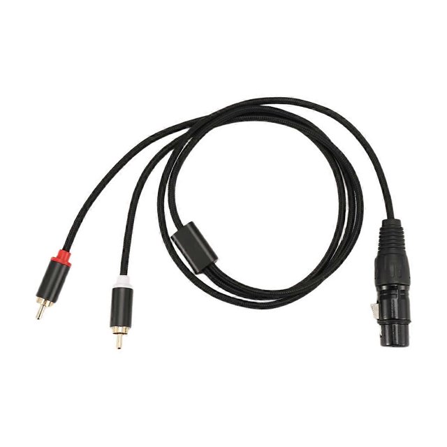 3 Pin XLR Female to Dual Male Y Splitter Cable,Mixer Amplifier Audio Cable,Stereo Audio Interconnect