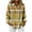 Z5-Multicolor, variant on Karight Women's Button Down Flannel Shirts Plaid Shacket Long Sleeve Collared Business Casual Tops Work Blouses