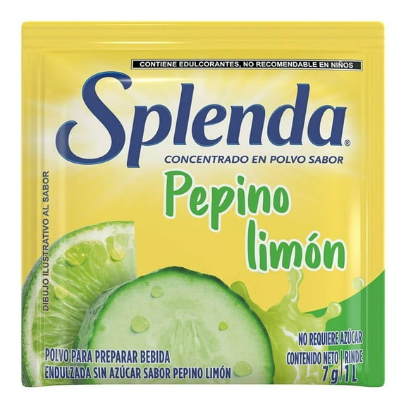 SPLENDA BEBIDA EN POLVO SABOR HORCHATA 7GR