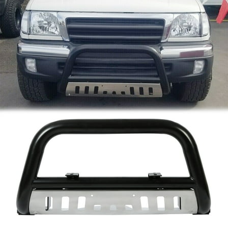 HOWEN Bull Bar Push Bar Bumper Grille Guard Compatible with Toyota Tacoma 98-04 / 96-98 4Runner