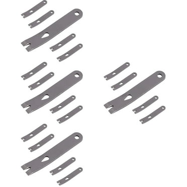 20 pcs  Pocket Pry Bars Mini Pocket Crank Crowbars Stainless Steel Micro Pry Bars for Outdoor