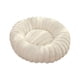thumbnail image 1 of Cama relajante para perros con base antideslizante, redonda y de felpa, para gatos, perros pequeños y gatitos. Blanco 60cm, 1 of 9