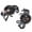 A008- Black (Bead Style), variant on Alien Shaped Squeeze Halloween Sensory Toys, Relaxation Toys, Sensory Squeeze Toys, Squeeze Stress Toys, Random Bright Colors 3.0X2.5 in 1Pc Soft Squeeze for Tension Release,